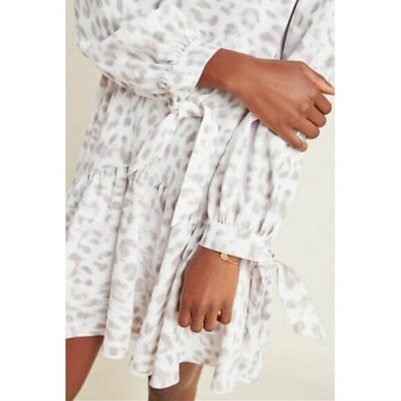 Mare Mare x Anthropologie Felix Tied-Sleeve Waistless SilhouetteTunic Dress - Picture 4 of 16